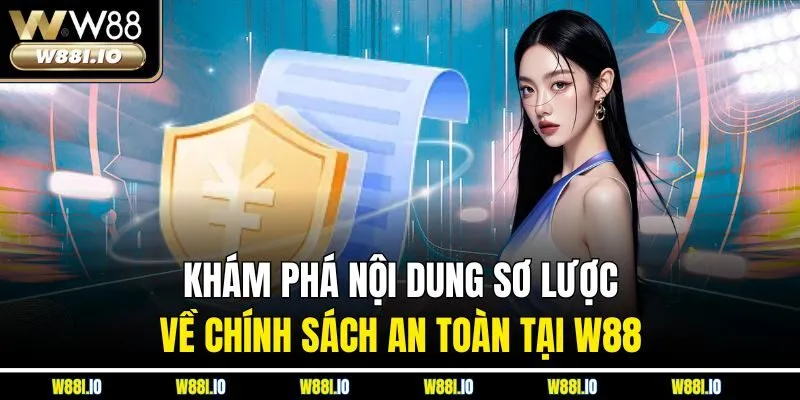 Khám phá nội dung sơ lược về chính sách an toàn tại W88