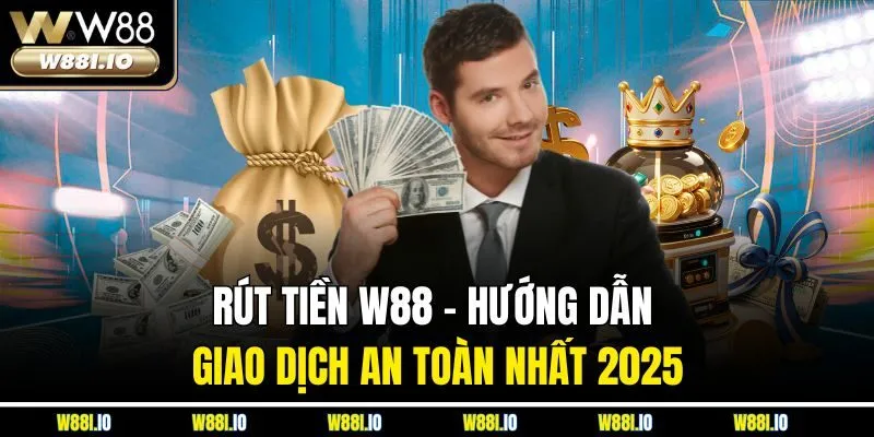 Rút Tiền W88 – Hướng Dẫn Giao Dịch An Toàn Nhất 2025