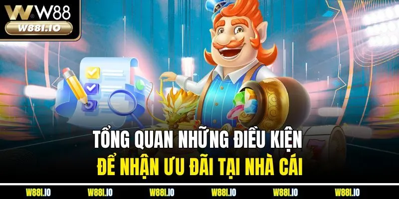 Tổng quan những điều kiện để nhận ưu đãi tại nhà cái